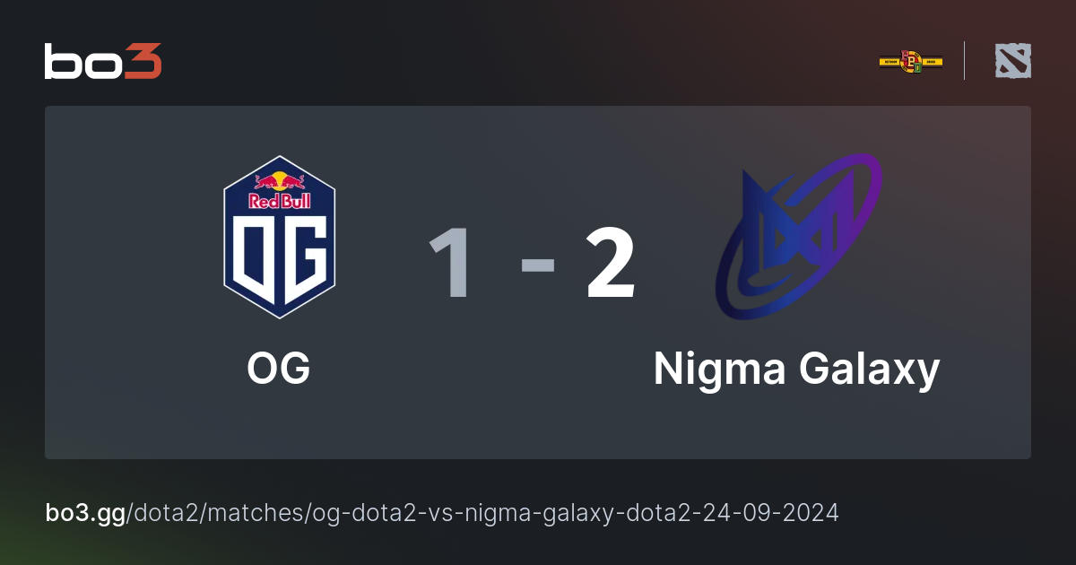 Og Vs Nigma Galaxy Dota Bo Gg