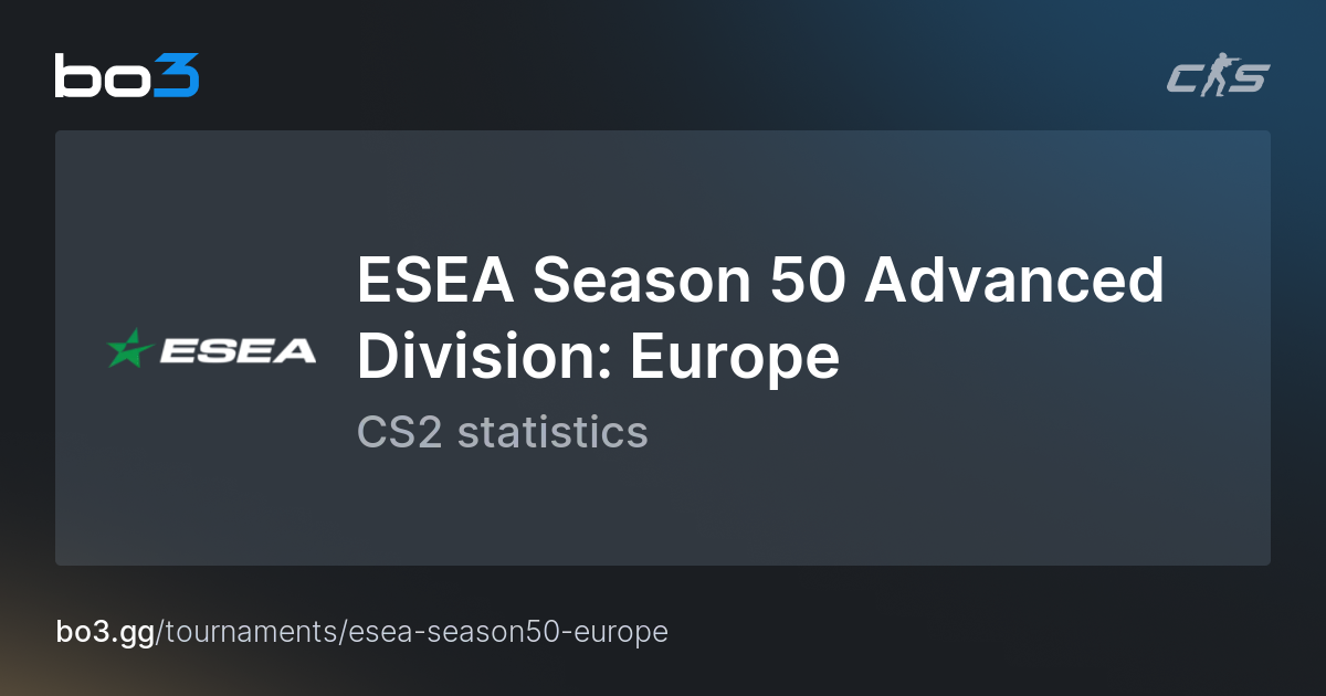 Esea Season Advanced Division Europe