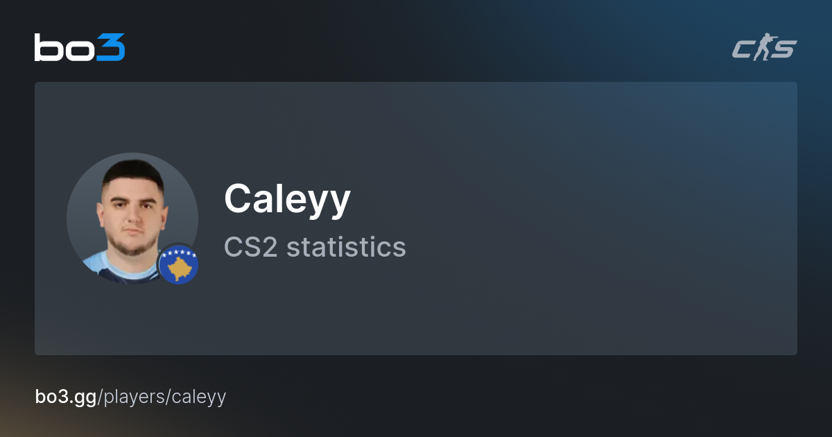 Caleyy (Ensar Ersuzi) CS2 Stats – Endless Journey