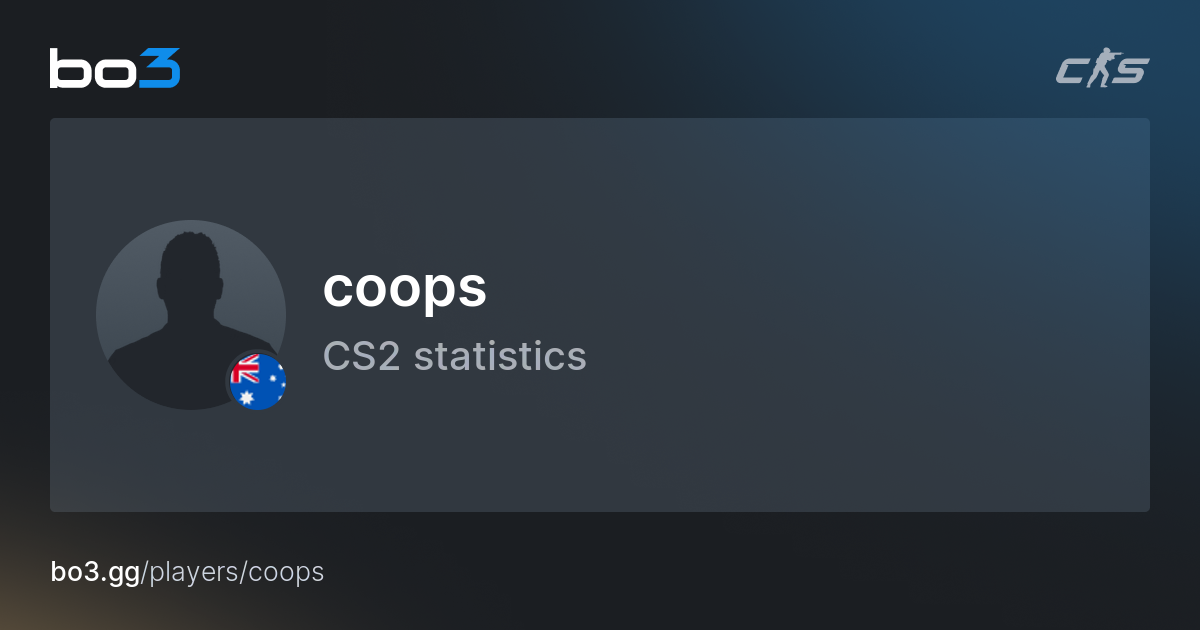 coops ( ) CS2 Stats