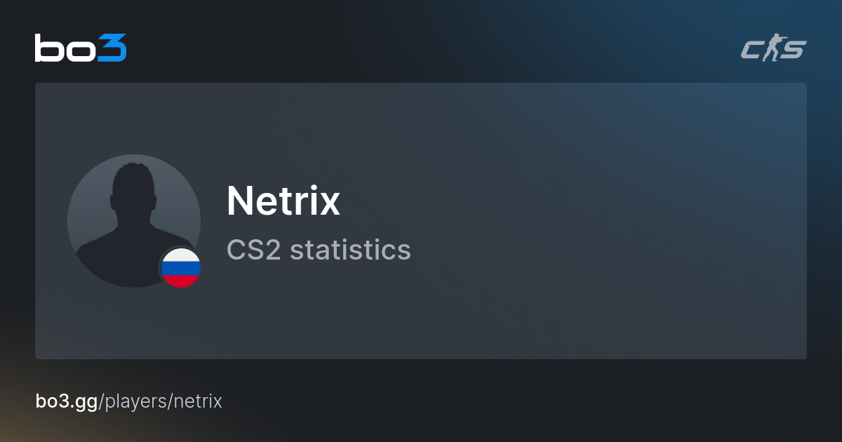 Netrix Cs2 Netrix (David Kudziev) CS2 Stats – Spirit Academy Black