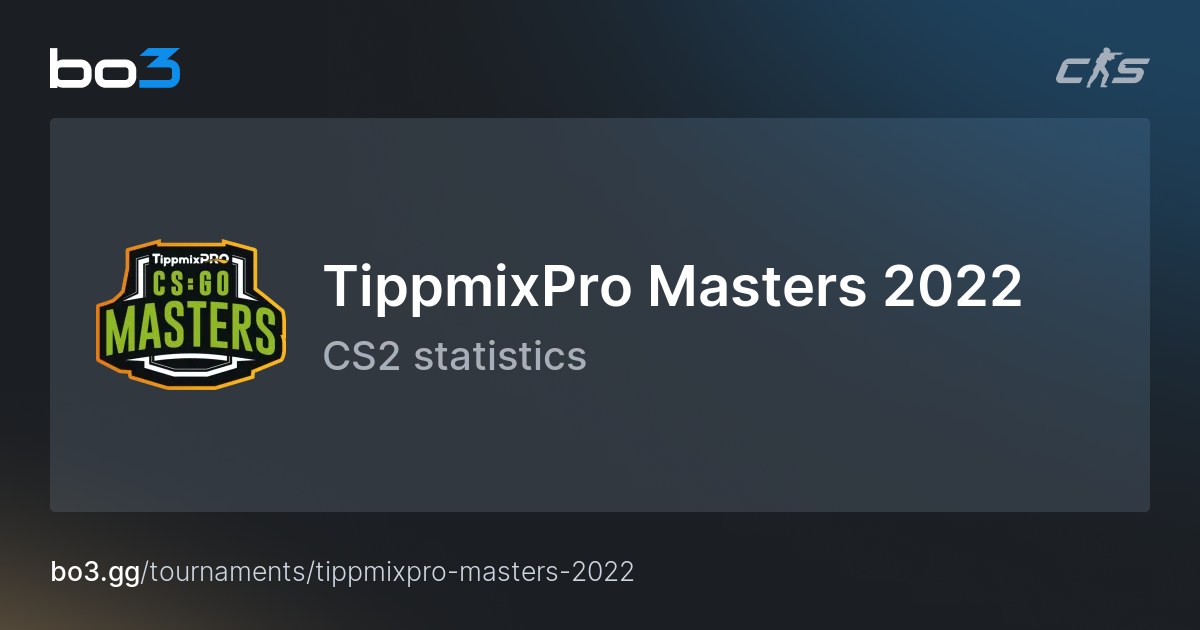 TippmixPRO Masters 2022
