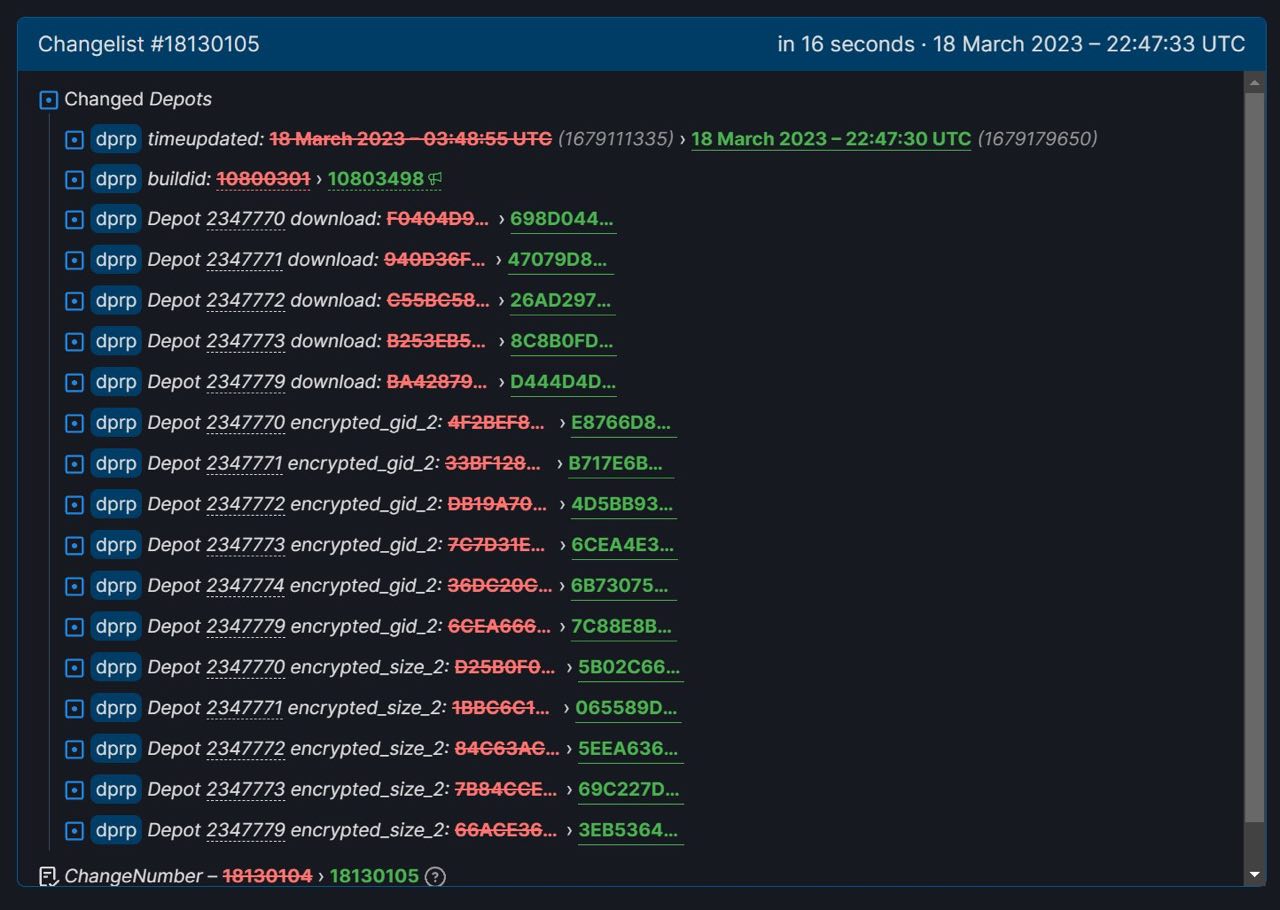 The latest update of the developer branch