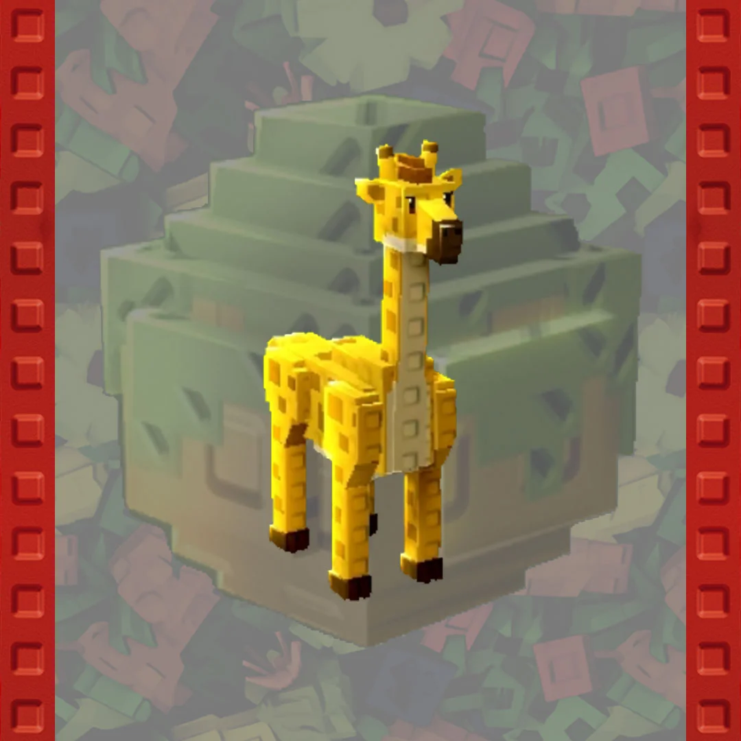 Giraffe Pet, jeden ze Zwierzaków możliwych do zdobycia z Safari Egg w Grow a Garden Safari Harvest Event