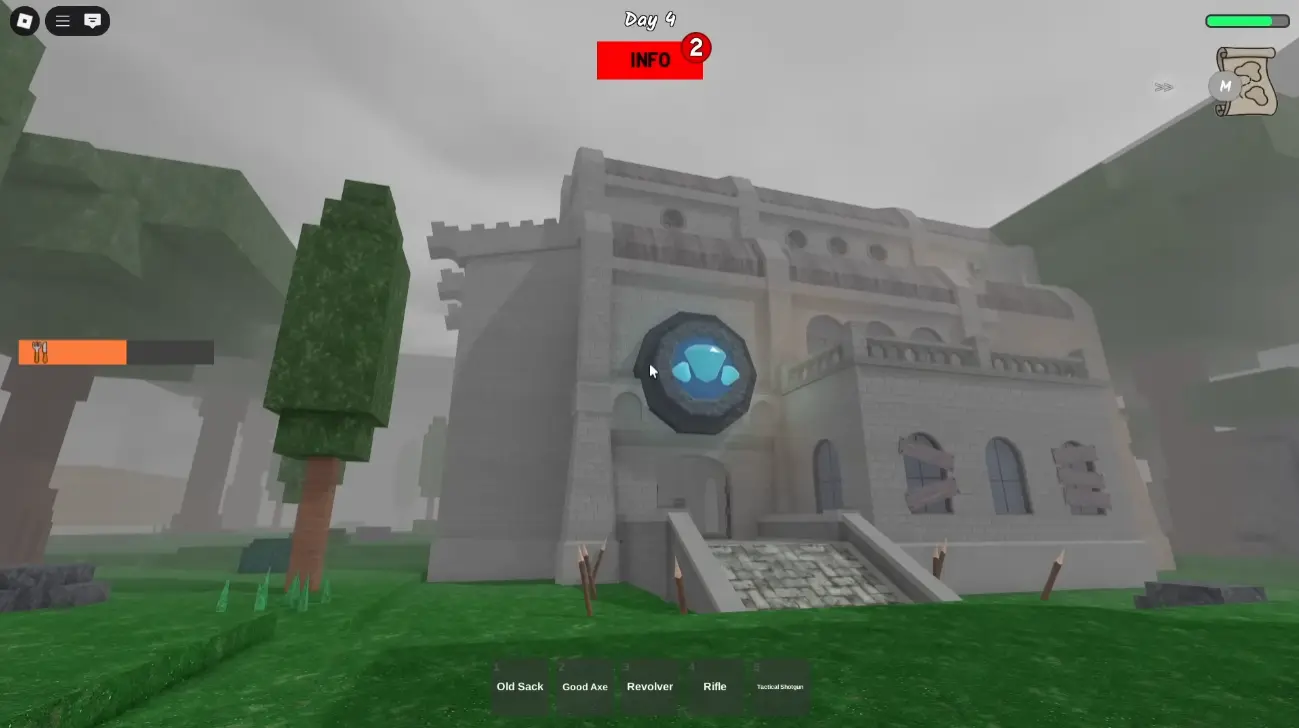 Fortaleza de cultistas en&nbsp;99 Nights in the Forest