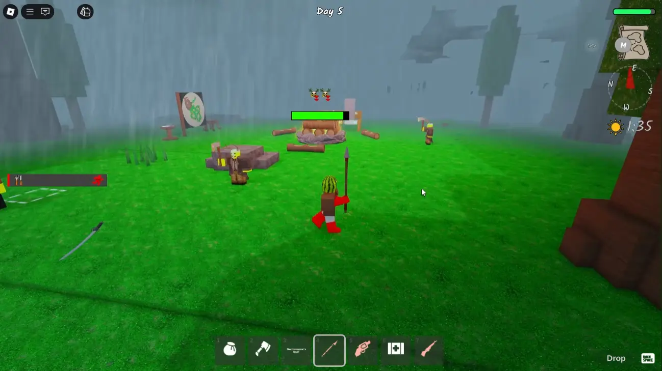 Batalla con cultistas cerca de la base