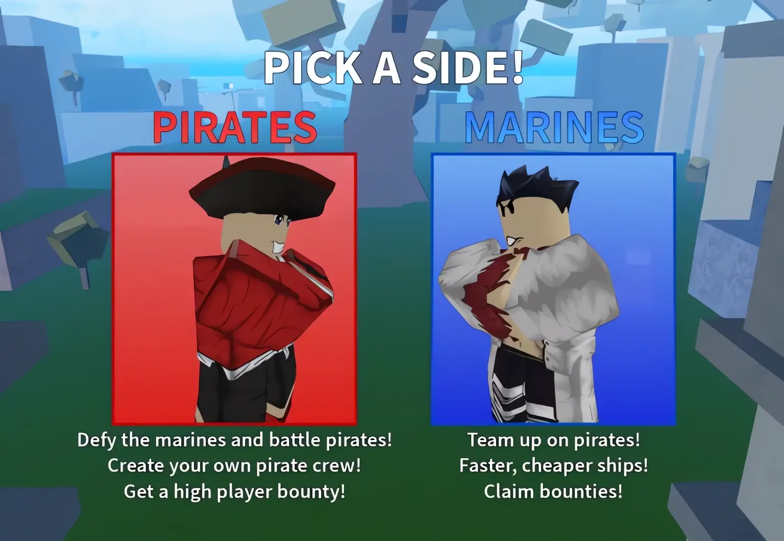 Blox Fruits Faction Selection