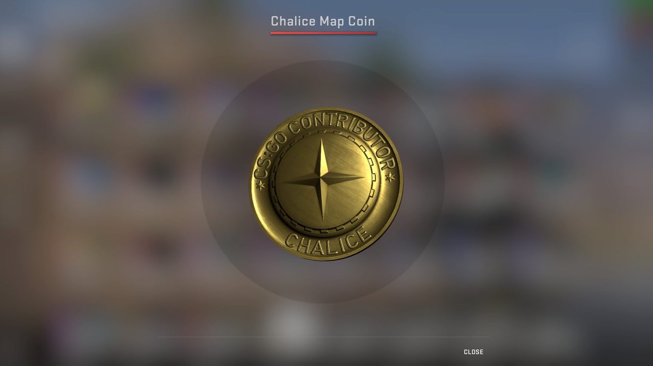 Chalice author coin