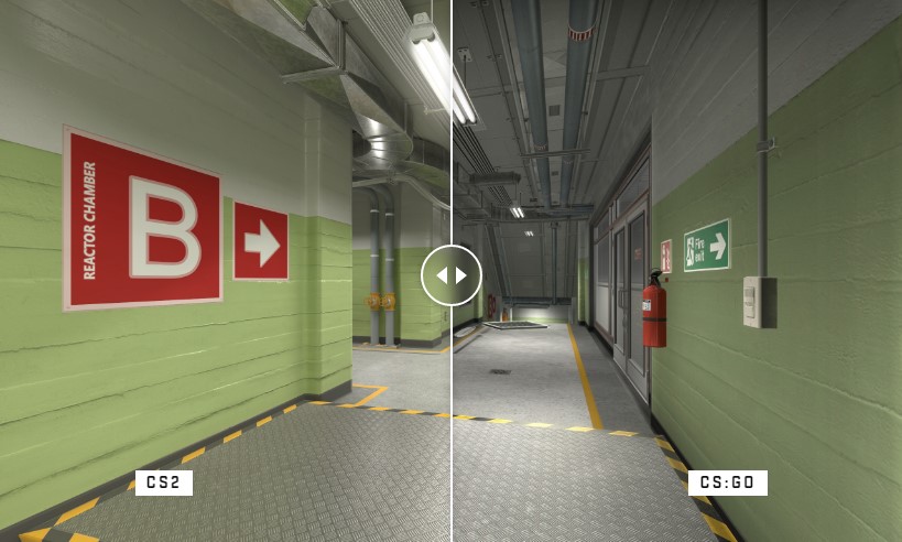 Туннели на карте Nuke в CS 2 и CS:GO