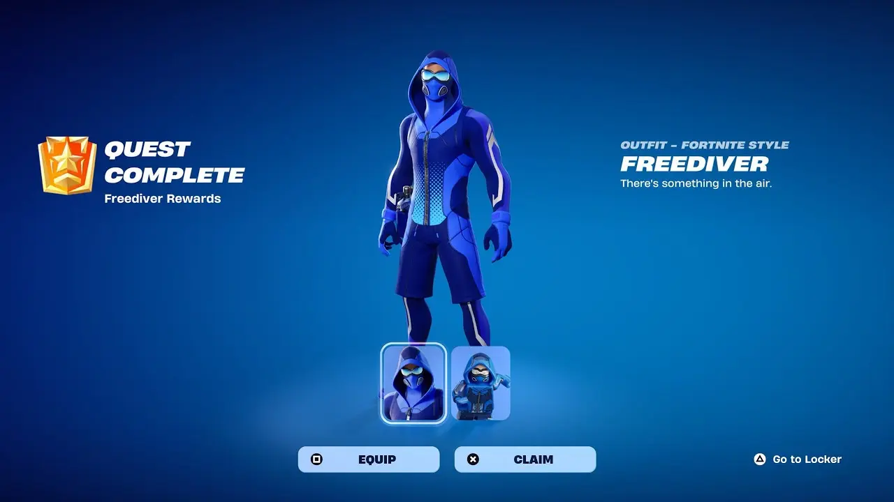 Freediver Skin Fortnite