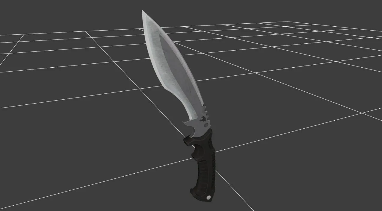 Нож “Кукри” найденный в файлах Counter-Strike 2