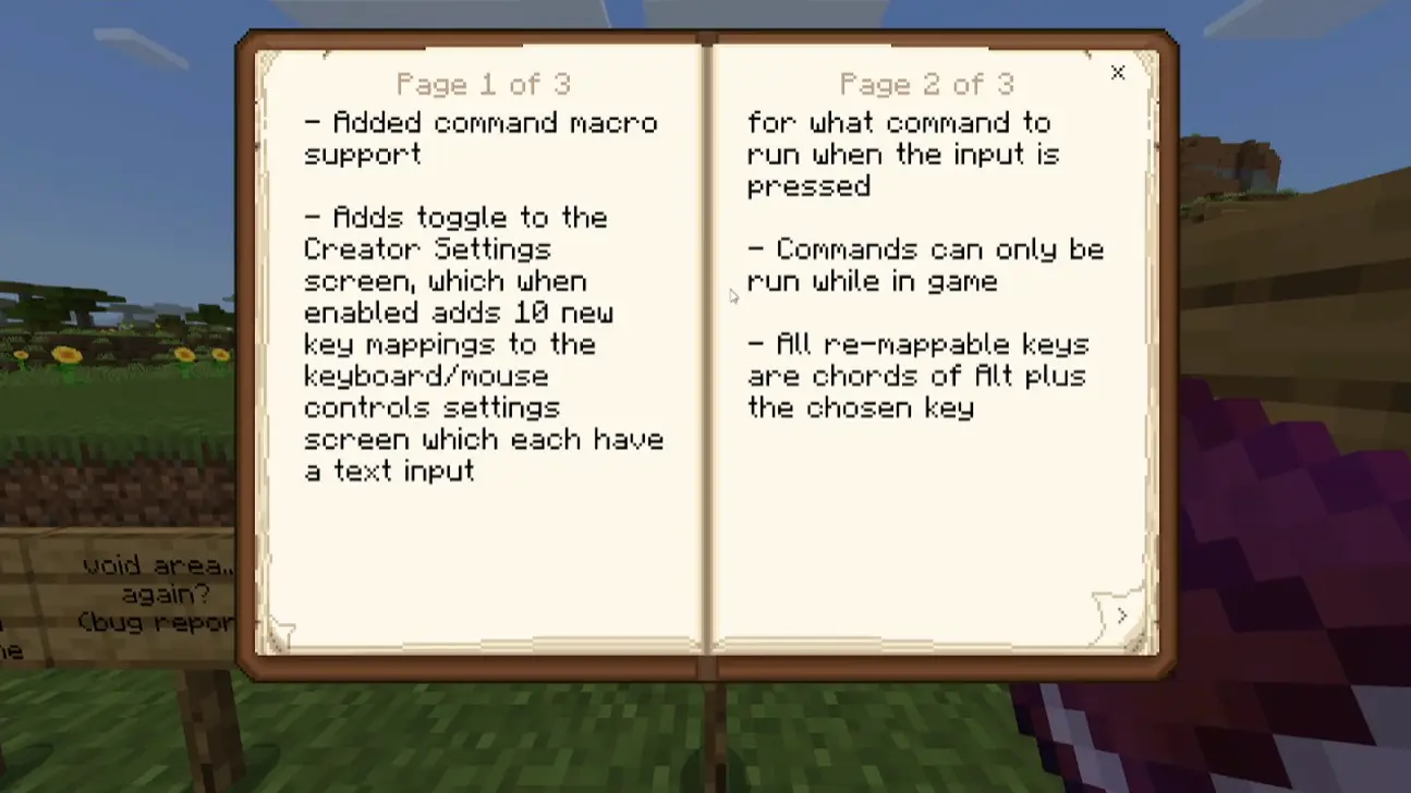 Minecraftパッチノート26.0.23(26.0.24)