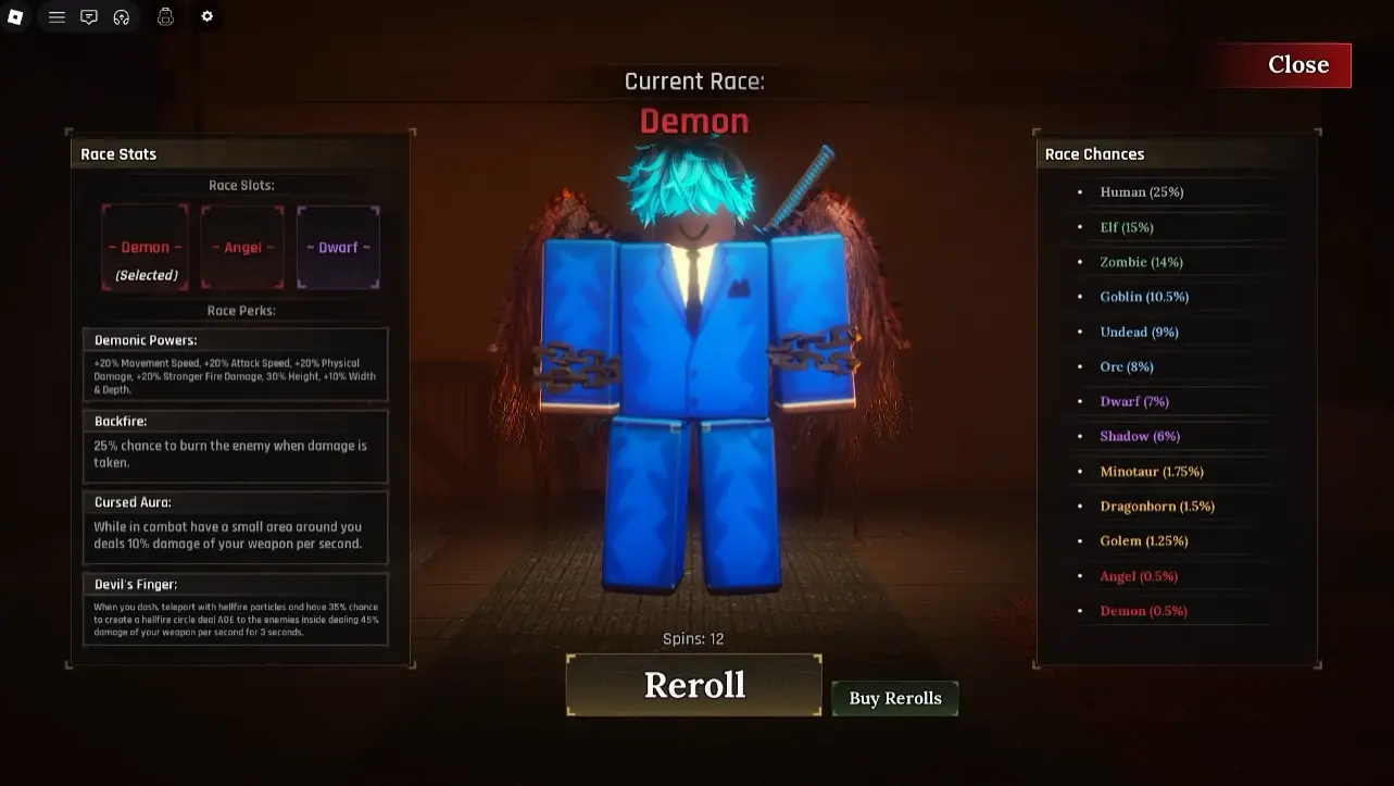 Demon Race in The Forge