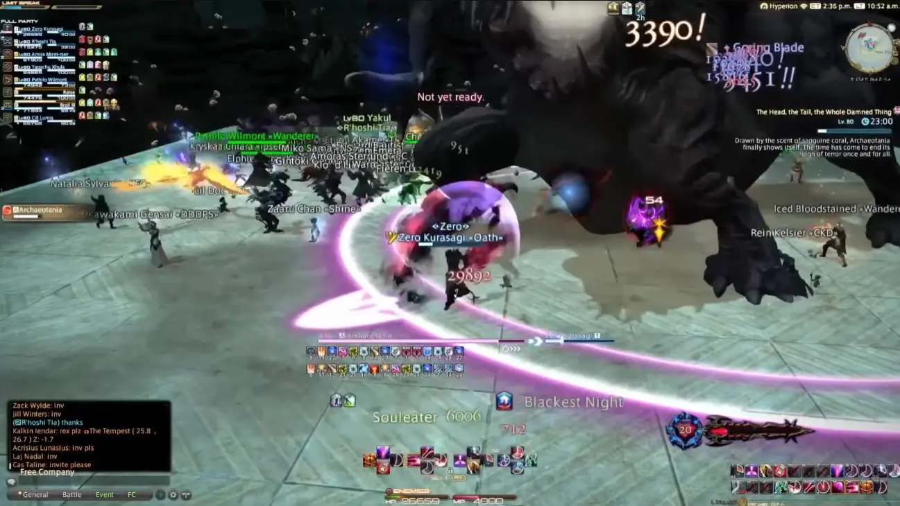 Screenshot fra Final Fantasy XIV