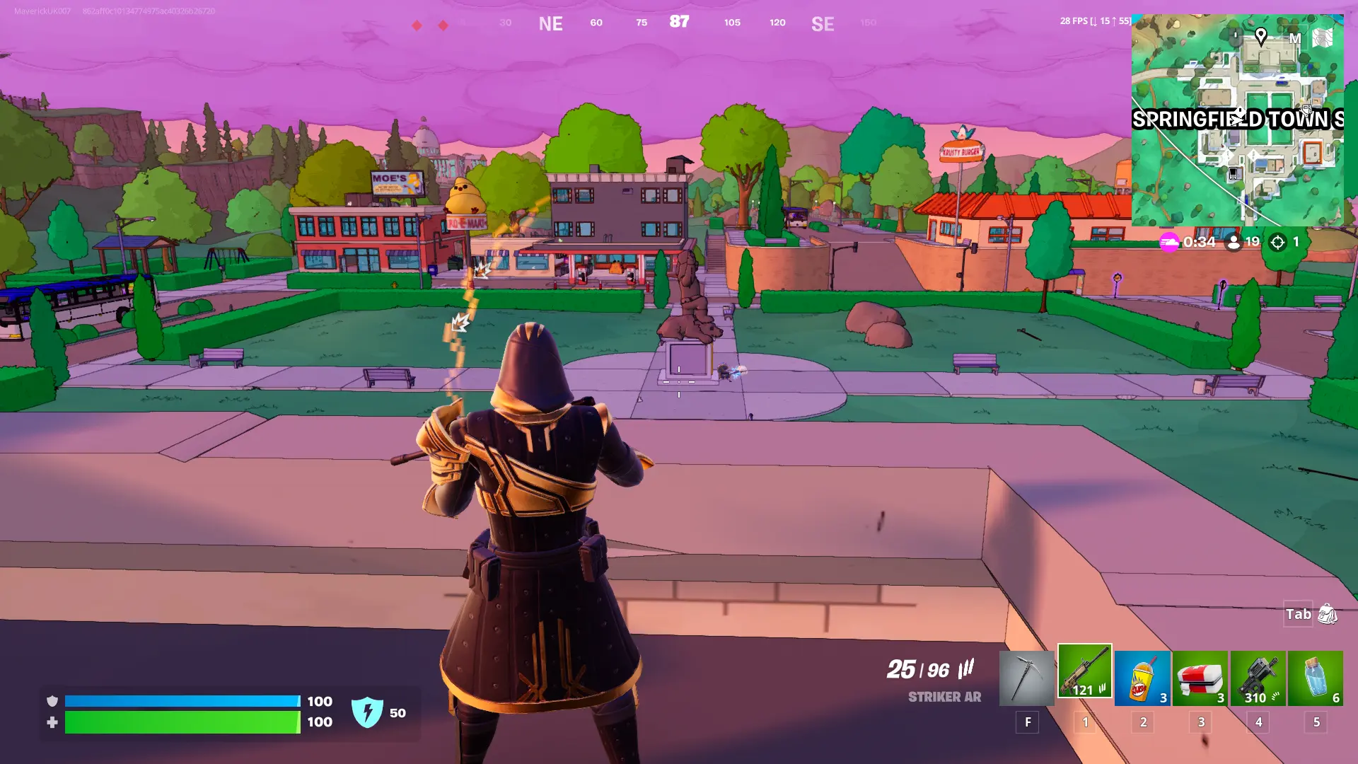 Screenshot fra Fortnite