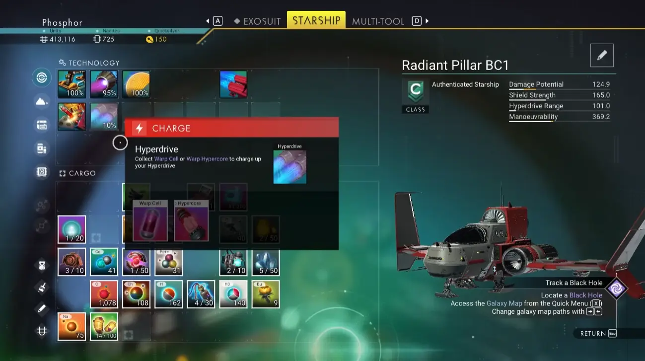 Screenshot fra No Man’s Sky