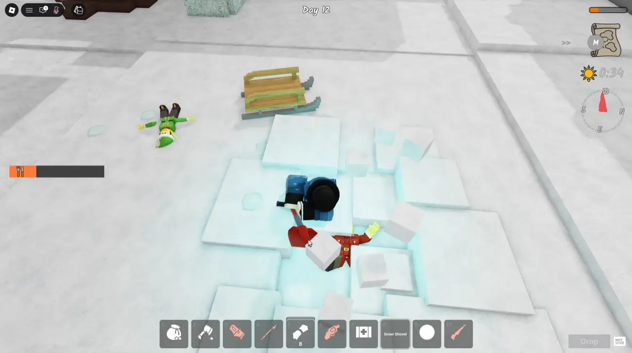 Elfos bajo la nieve | 99 Nights in the Forest