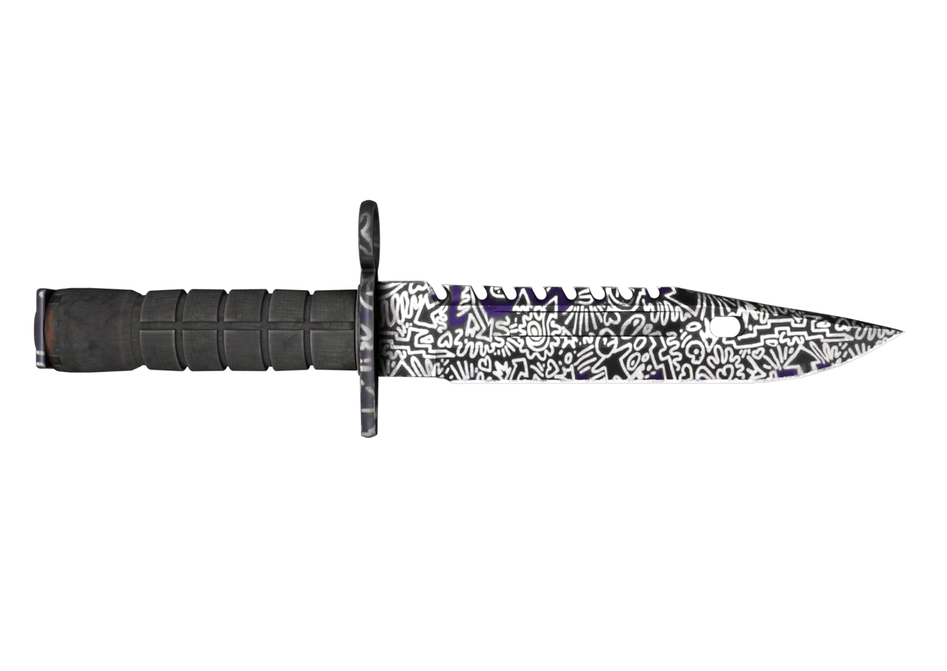 Штык-нож M9 | Ручная роспись для CS:GO