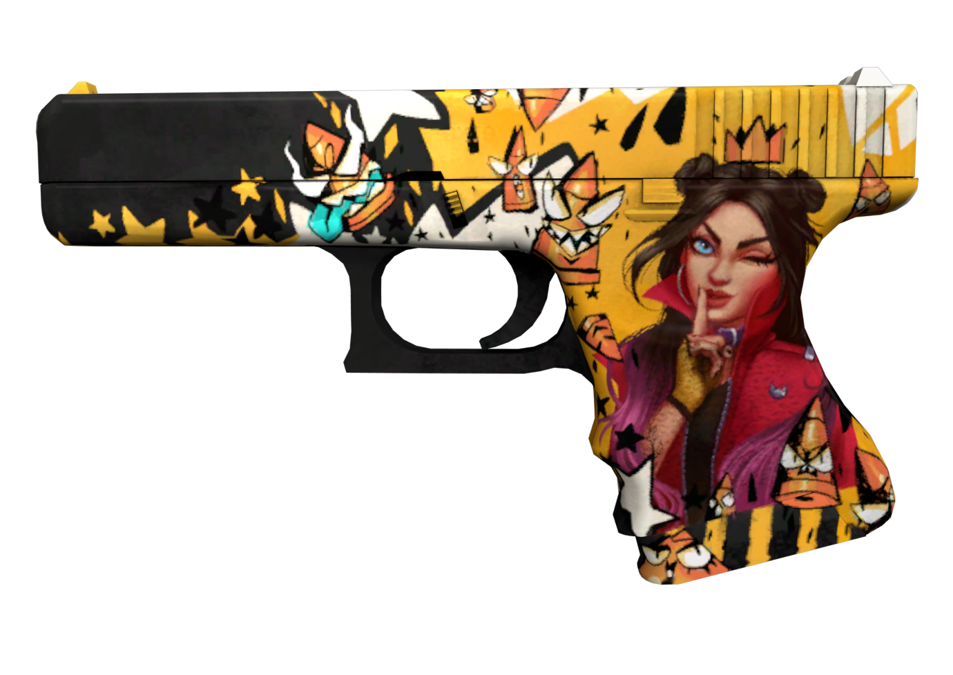 Glock-18 | Королева пуль для CS:GO