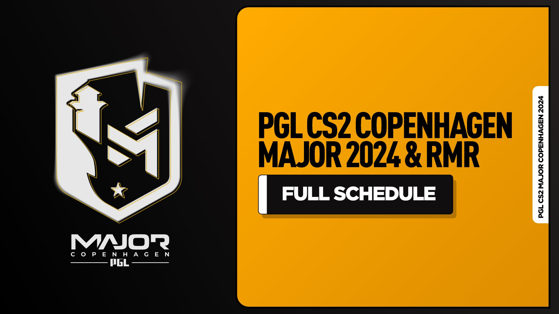 The dates for the first CS2 Major, PGL MAJOR Copenhagen 2024, have been