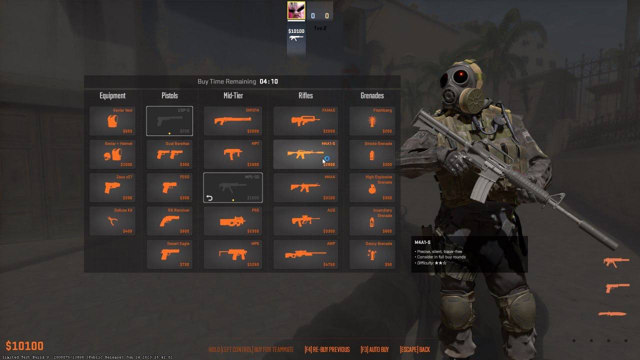 How is the buy menu changing with Counter-Strike 2? - The SportsRush