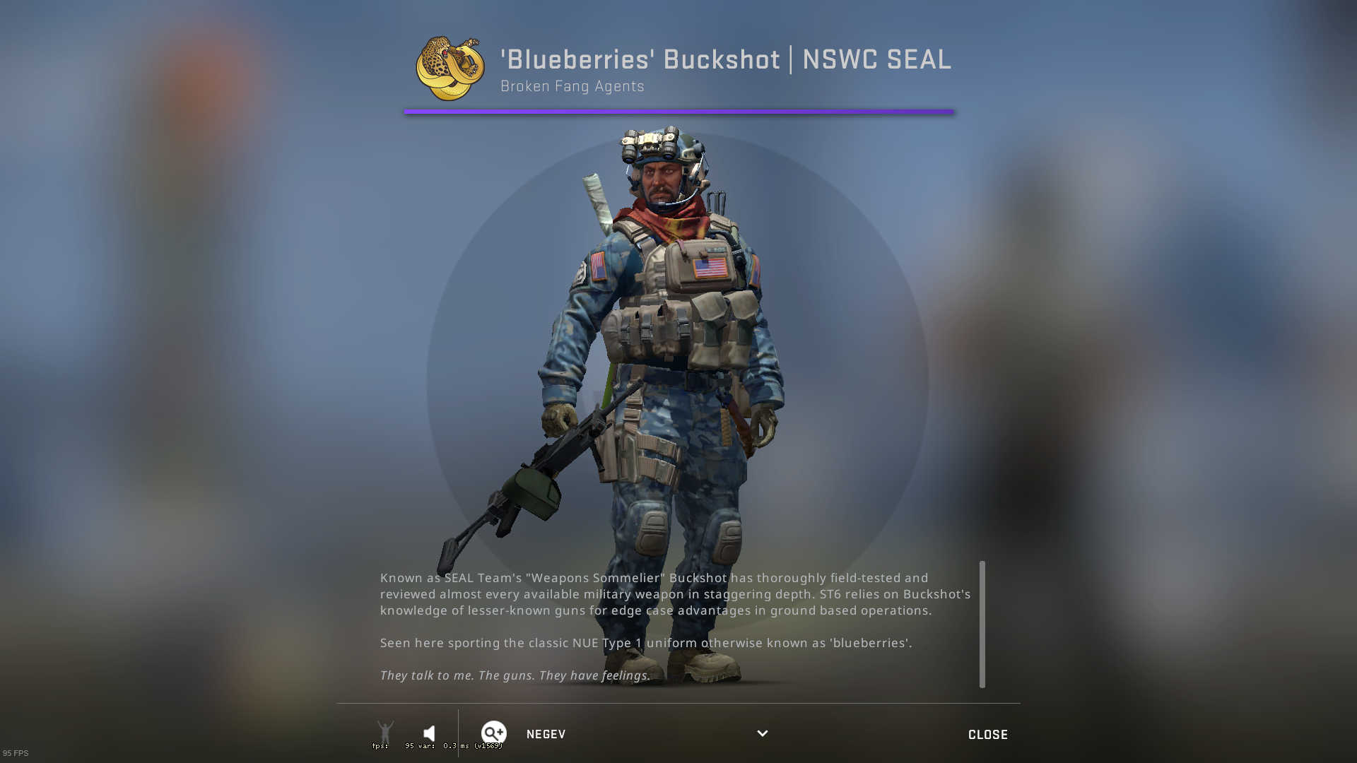 'Blueberries' Buckshot | NSWC SEAL