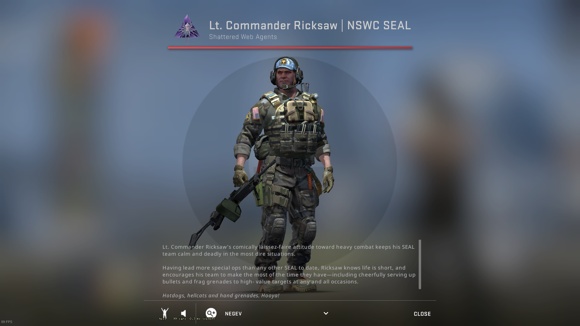 Lt. Commander Ricksaw | NSWC SEAL