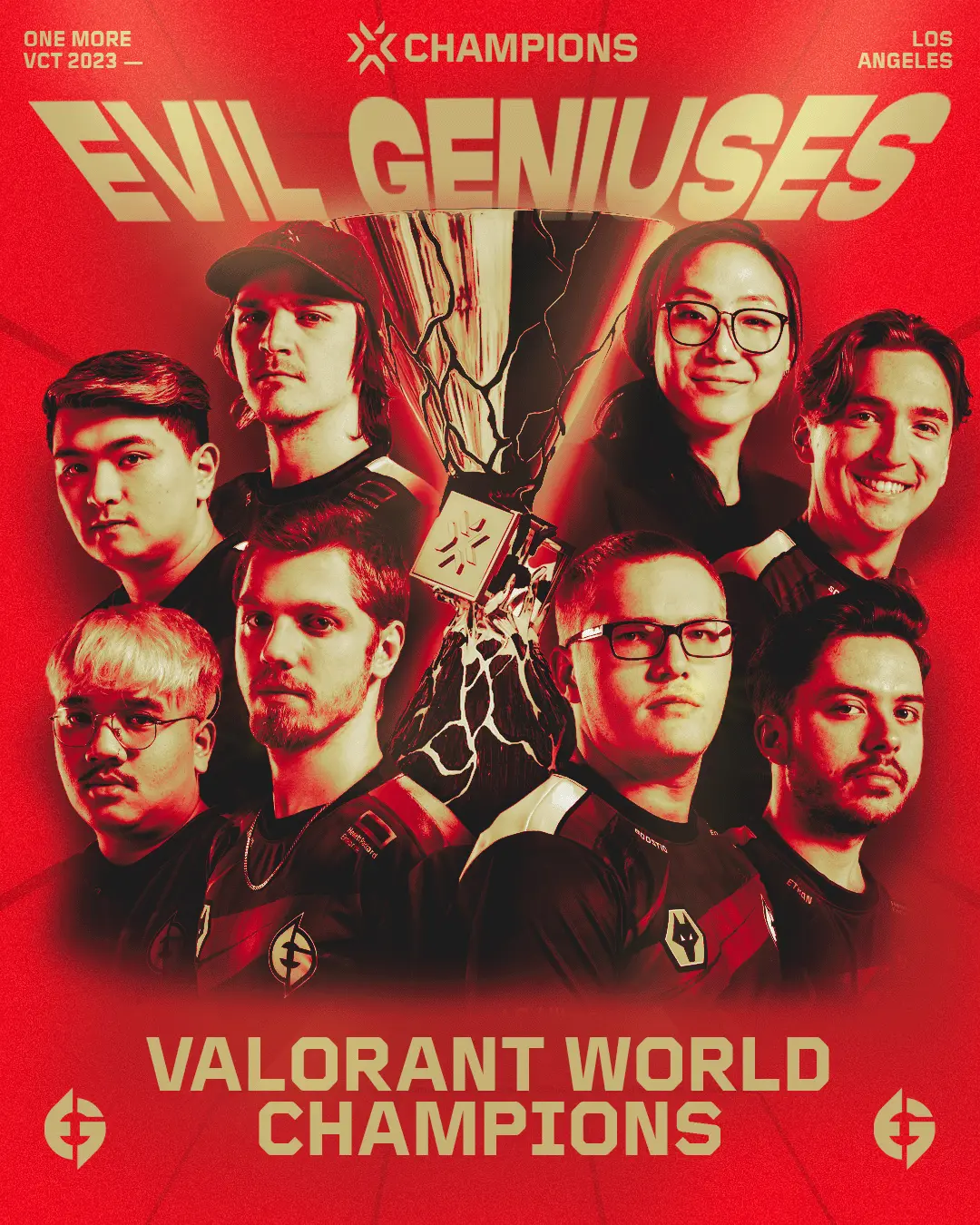 Evil Geniuses - Champions of Valorant Champions 2023 –