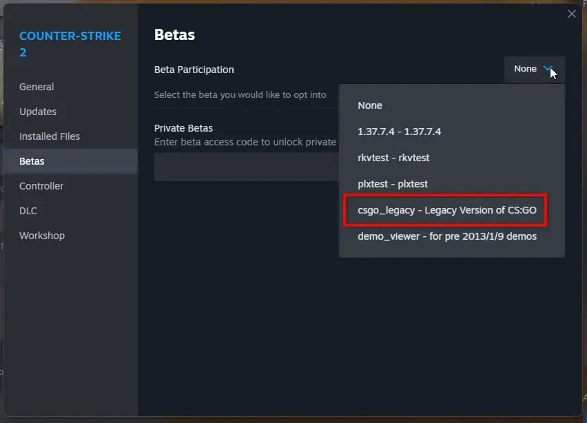 Steam Community :: Guide :: How to get CS2 Beta Access!