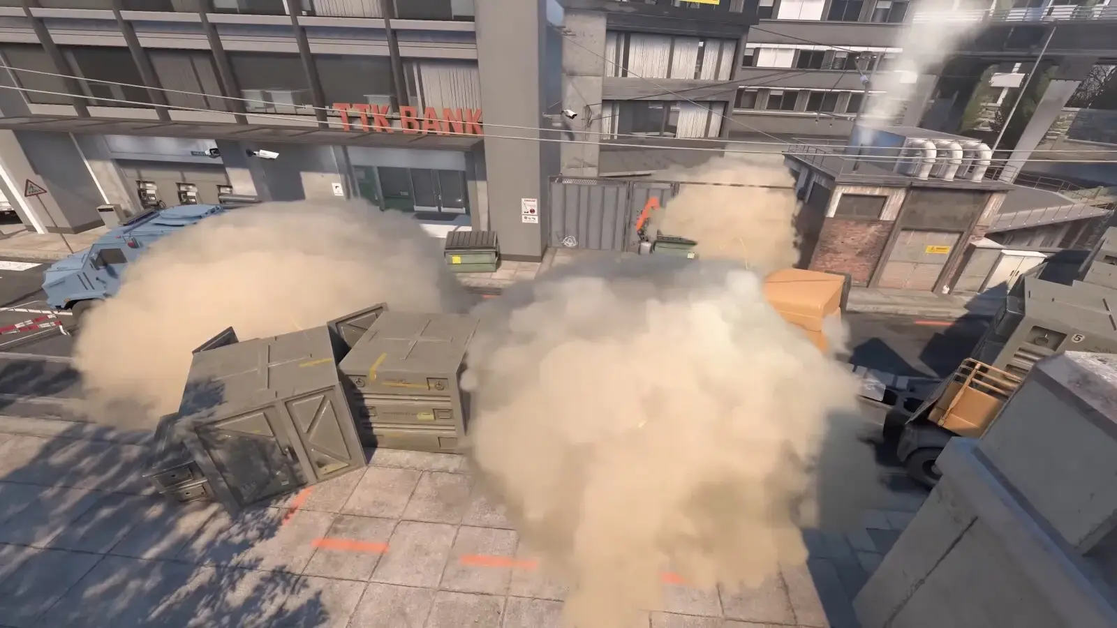  Overpass map with smokes