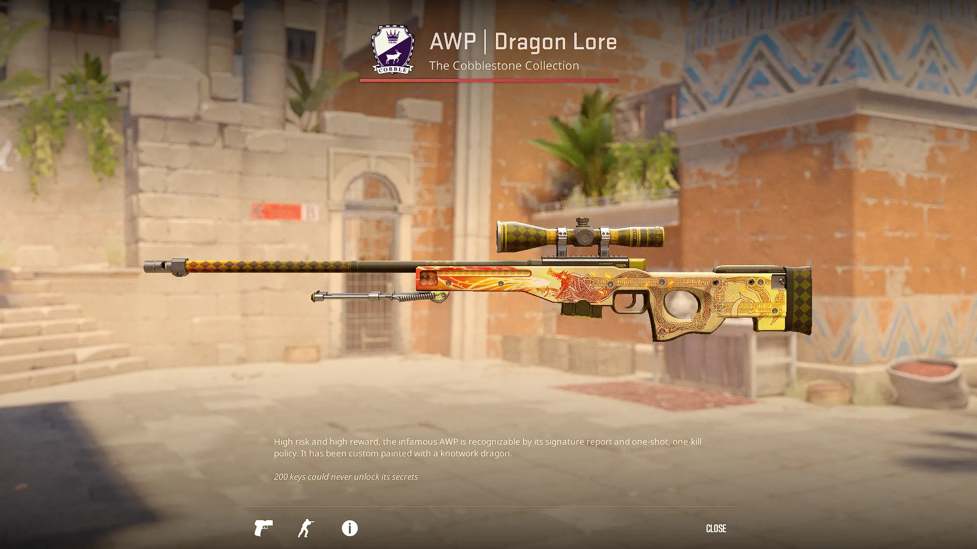 AWP Dragon Lore&nbsp;Souvenir