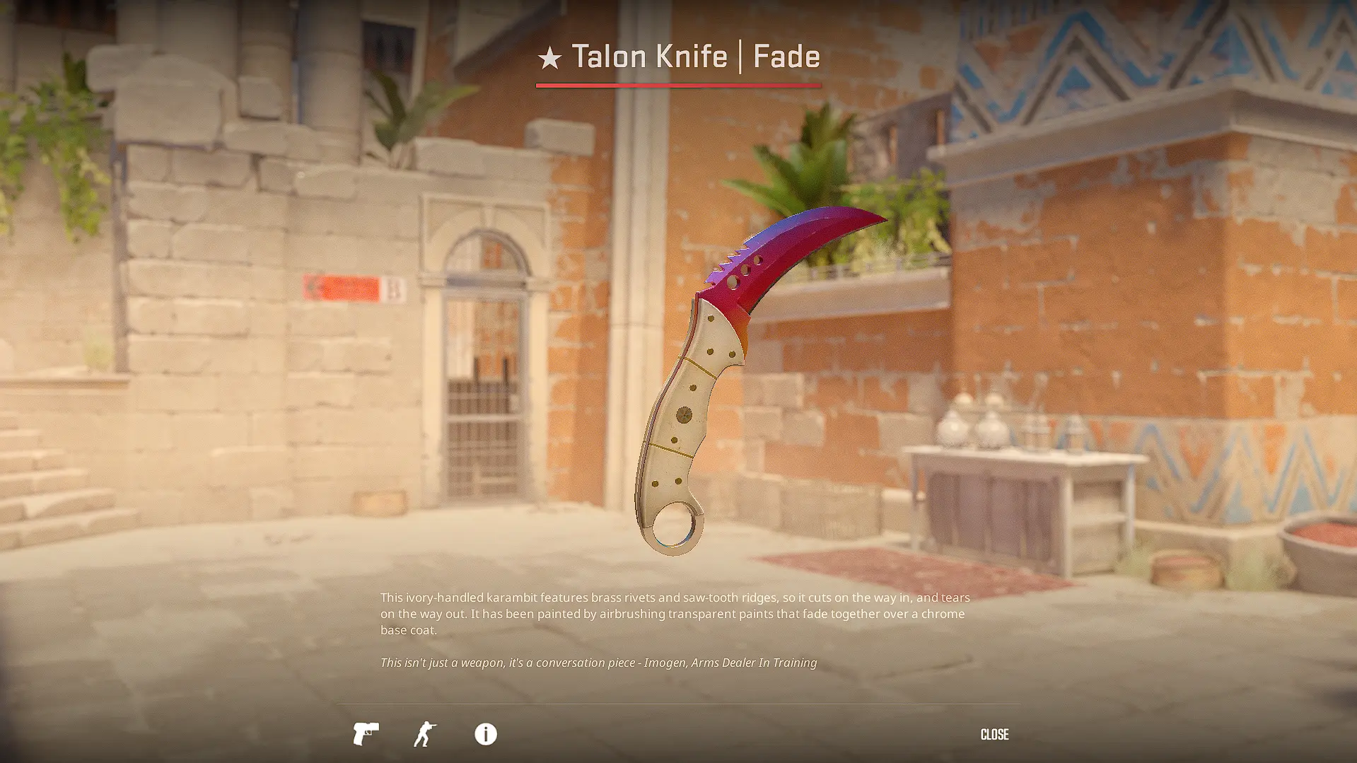 Talon Knife Fade