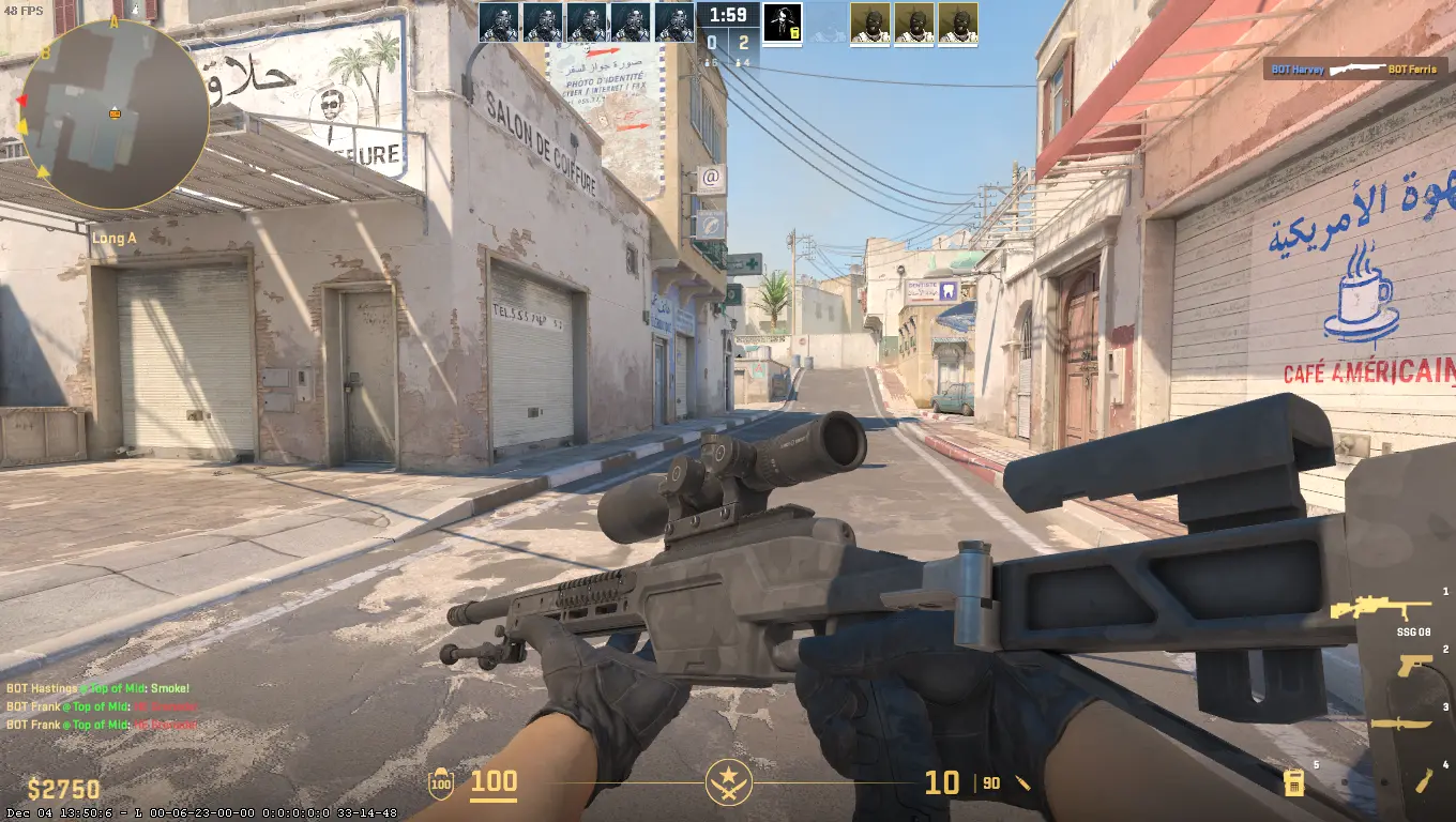 Scout on dust 2 long