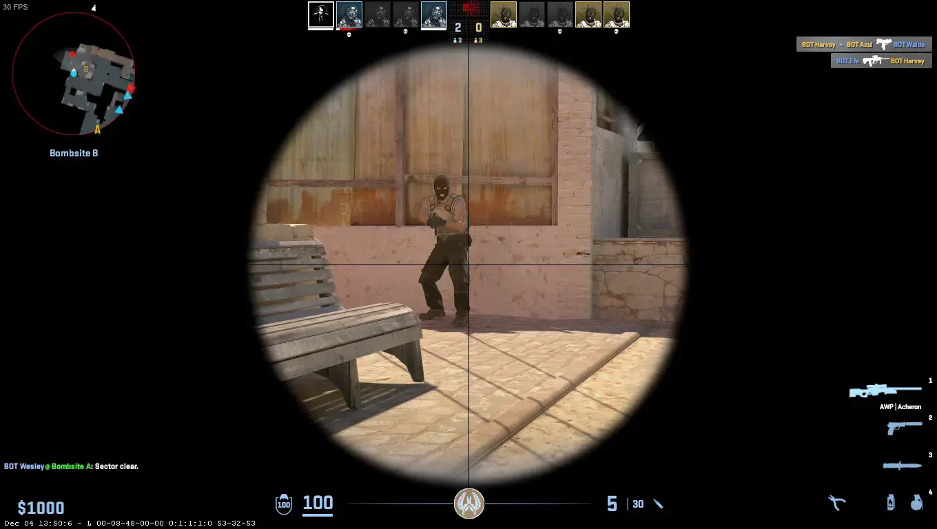 Técnicas de sniping da AWP&nbsp;&nbsp;