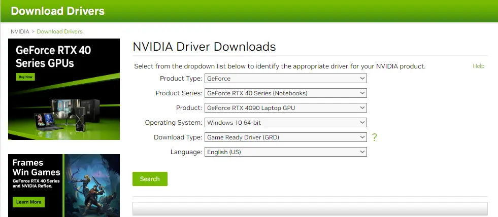Driver nvidia hotsell valorant