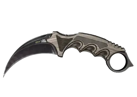 Karambit Verniz Preto