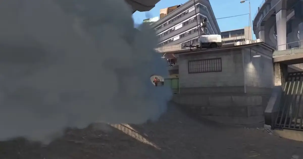 Overpass дым