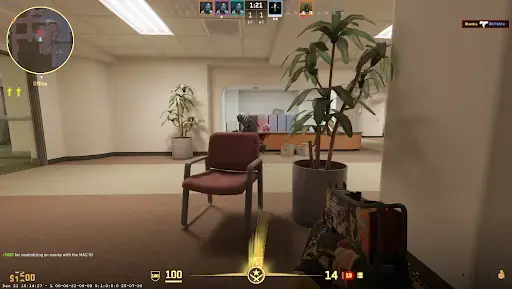 Mapa biurowa T spawn