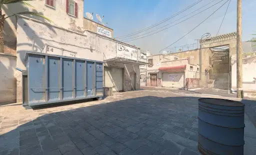 Dust 2 na zewnątrz długo