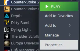 Counter-strike 2 properties