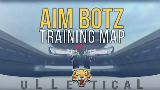Mapa de treinamento do AIM botz