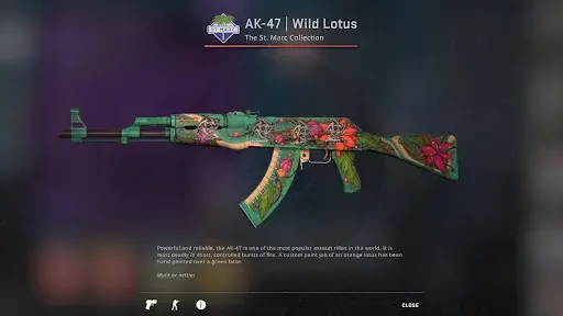 AK-47 dziki lotos&nbsp;&nbsp;