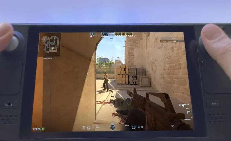 CS2 sur Steam Deck 