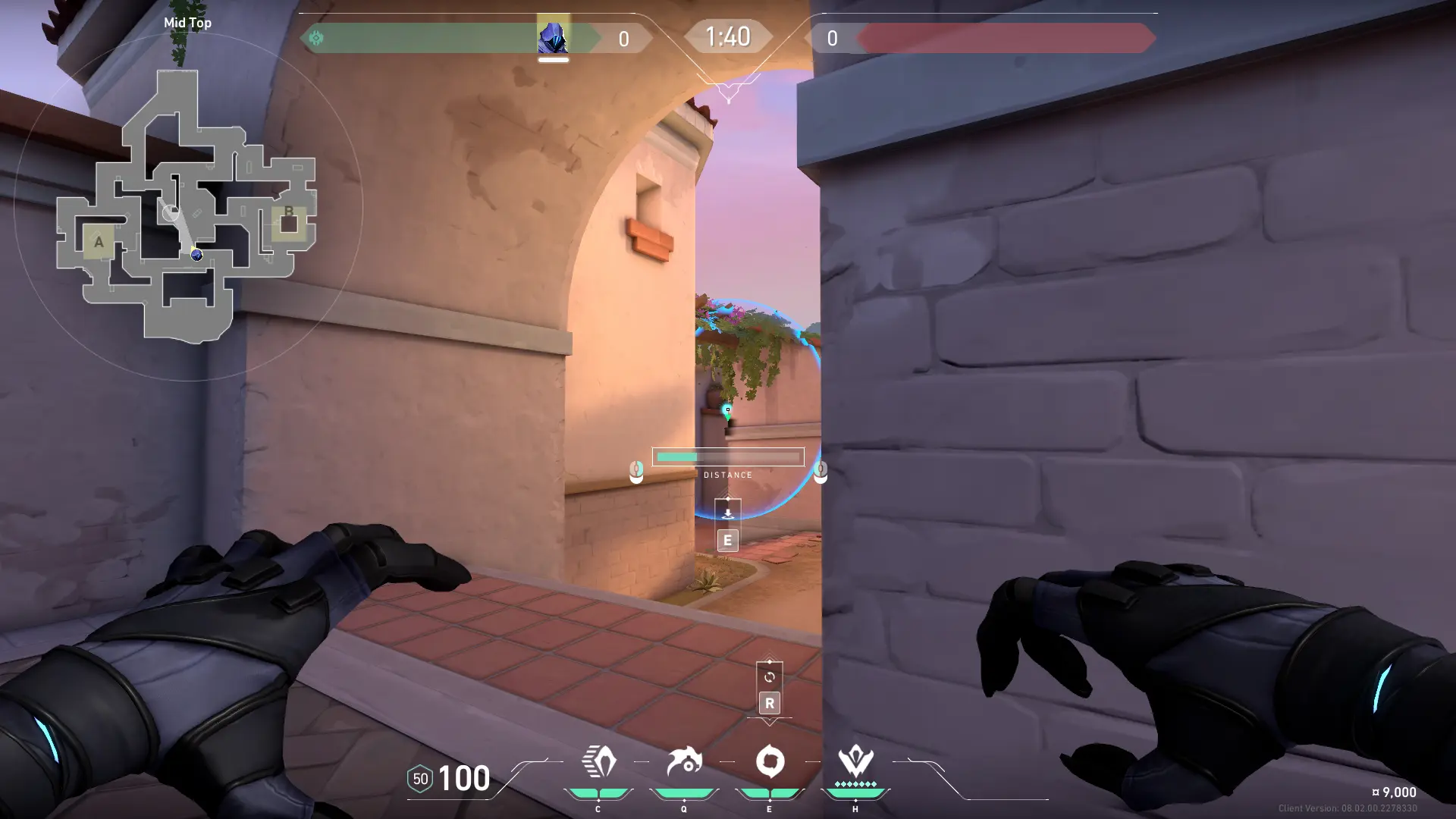 Omen one-way smoke in Mid-Tiles, Sunset