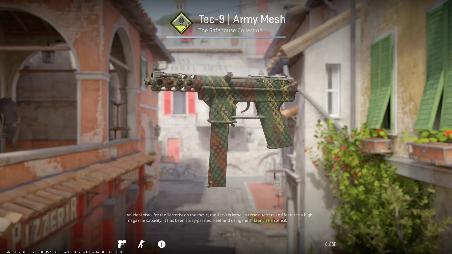 Tec-9 Army Mesh skin