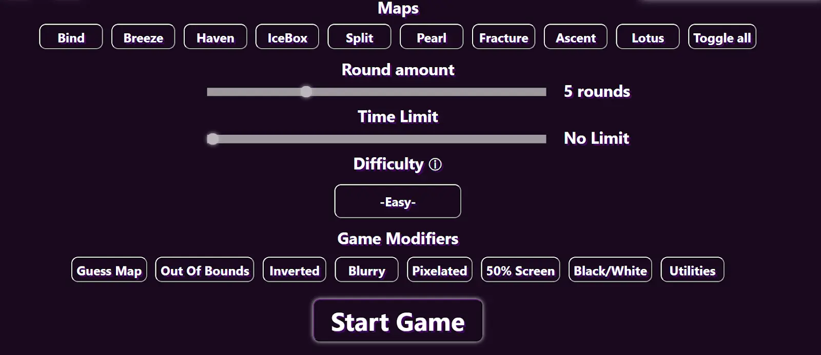 Modes de jeu Valorant GeoGuessr