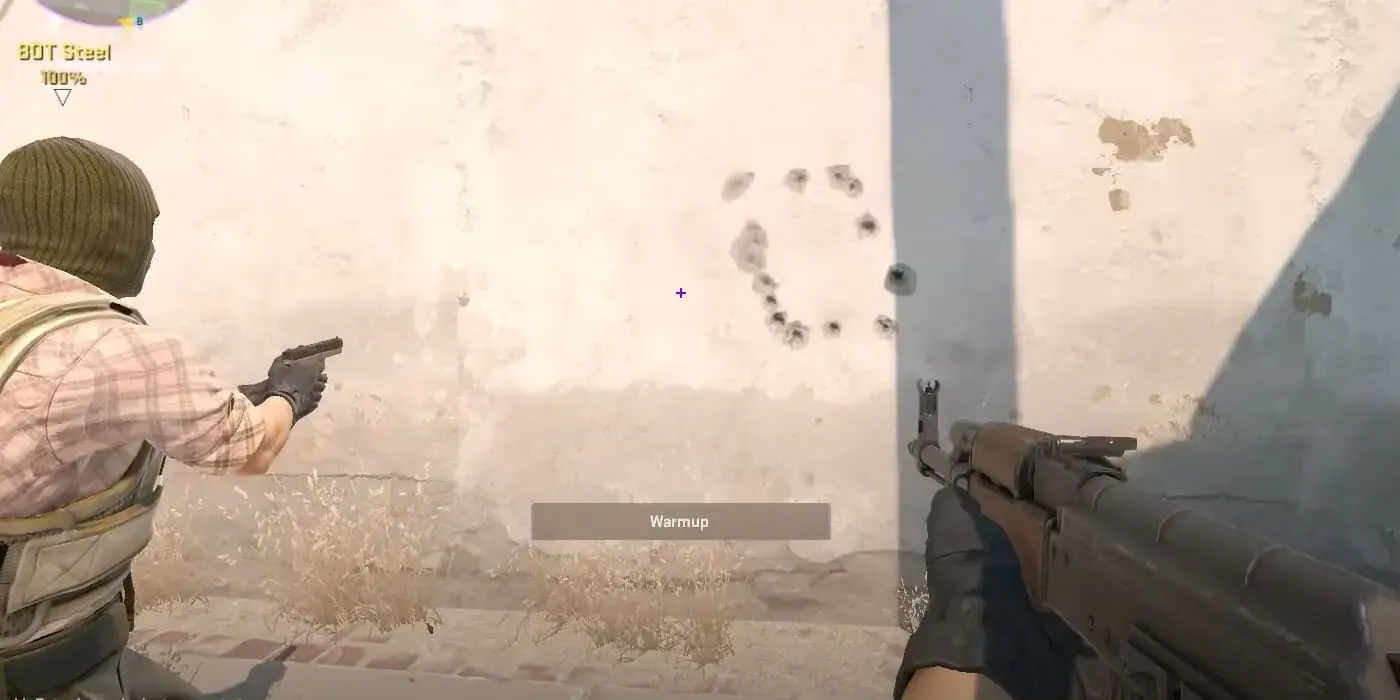 AK-47 spray pattern