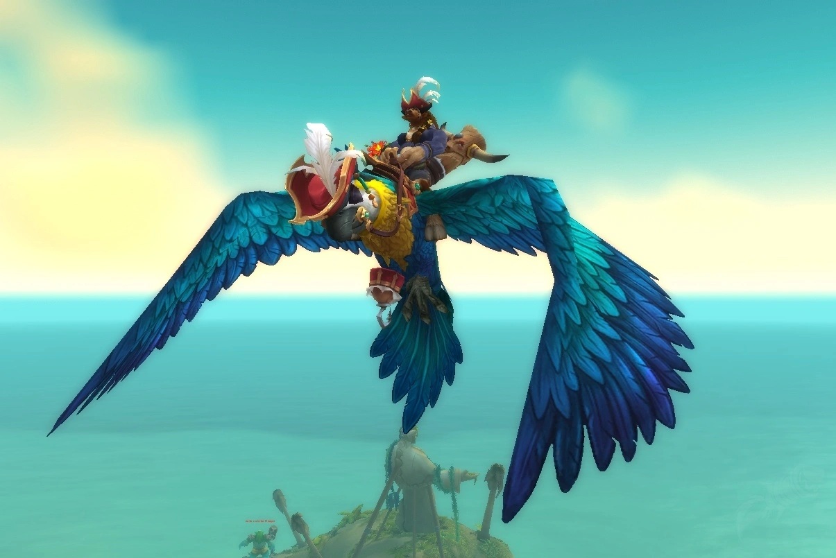 Royal Seafeather mount