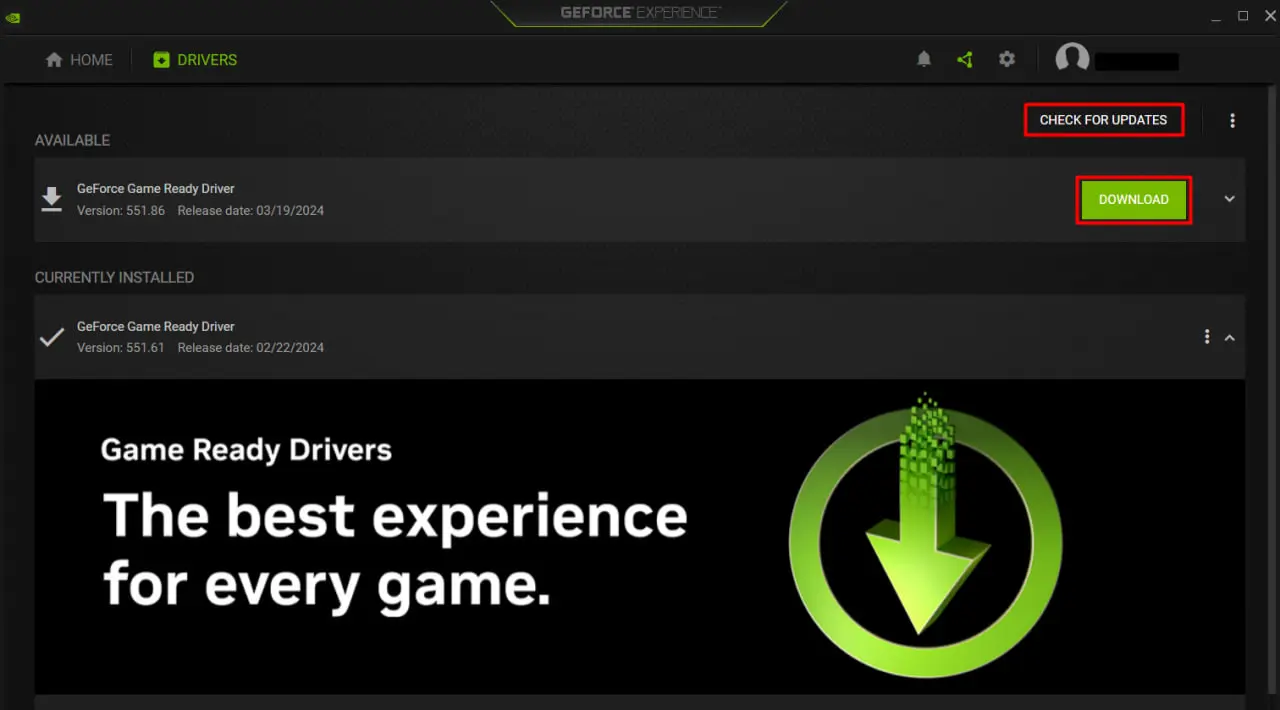 Оновлення драйверів Geforce