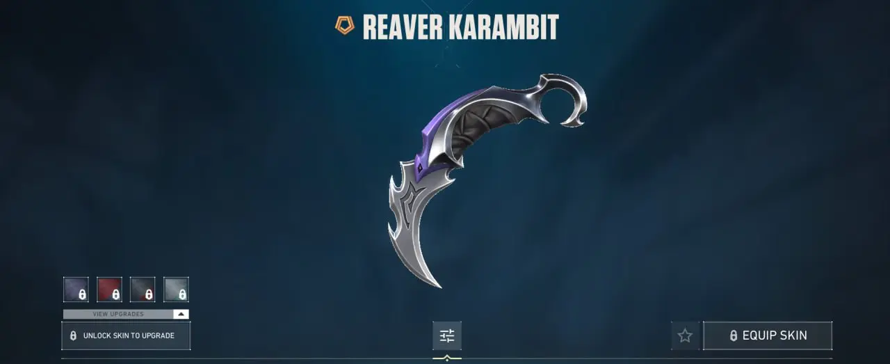 Reaver Karambit skin